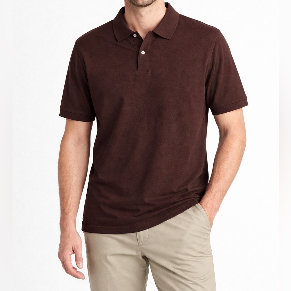 Men's Short Sleeve Regular Pique Polo Shirt